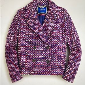 J.Crew Lady Jacket in Italian Tweed NWOT - Large